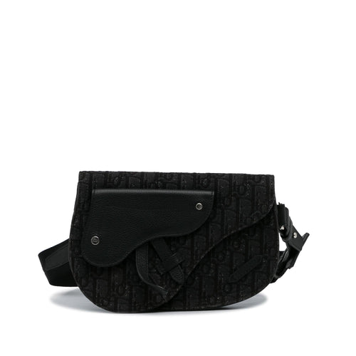 Dior Oblique Canvas Saddle Messenger Bag (SHG-of9ptW)