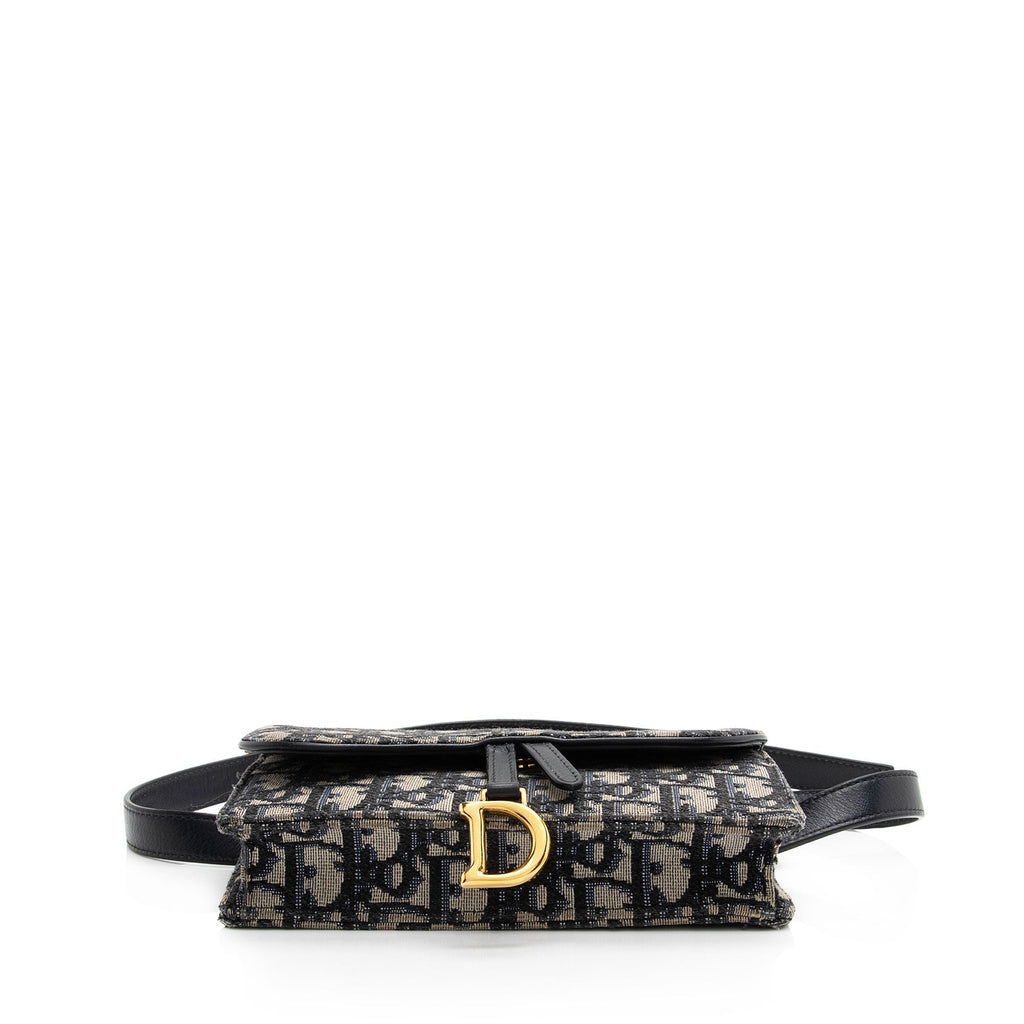 Dior Oblique Saddle Belt Pouch (SHF-E83cwO)