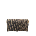 Dior Oblique Saddle Wallet On Chain (SHG-R0QMx8)
