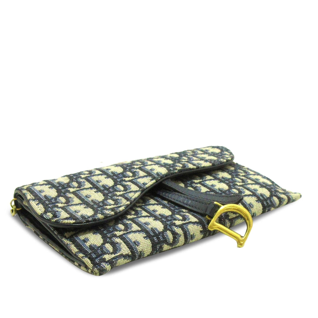 Dior Oblique Saddle Wallet On Chain (SHG-ywO47T)