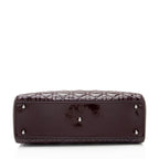 Dior Patent Leather Lady Dior Large Tote (SHF-5trAE8)