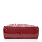 Dior Patent Leather Lady Dior Large Tote (SHF-lUu7jb)