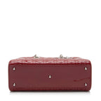 Dior Patent Leather Lady Dior Large Tote (SHF-91E8TQ)