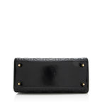 Dior Patent Leather Lady Dior Medium Tote (SHF-20993)