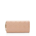 Dior Patent Leather Lady Dior Wallet on Chain (SHF-ukdI7y)