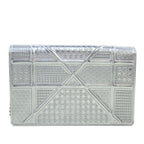Dior Patent Microcannage Diorama Wallet on Chain (SHG-Lyb37J)