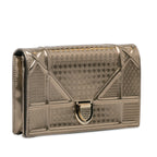 Dior Patent Microcannage Diorama Wallet on Chain (SHG-slLLNI)