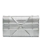Dior Patent Microcannage Diorama Wallet on Chain (SHG-1ZSxWm)