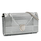 Dior Patent Microcannage Diorama Wallet on Chain (SHG-1ZSxWm)