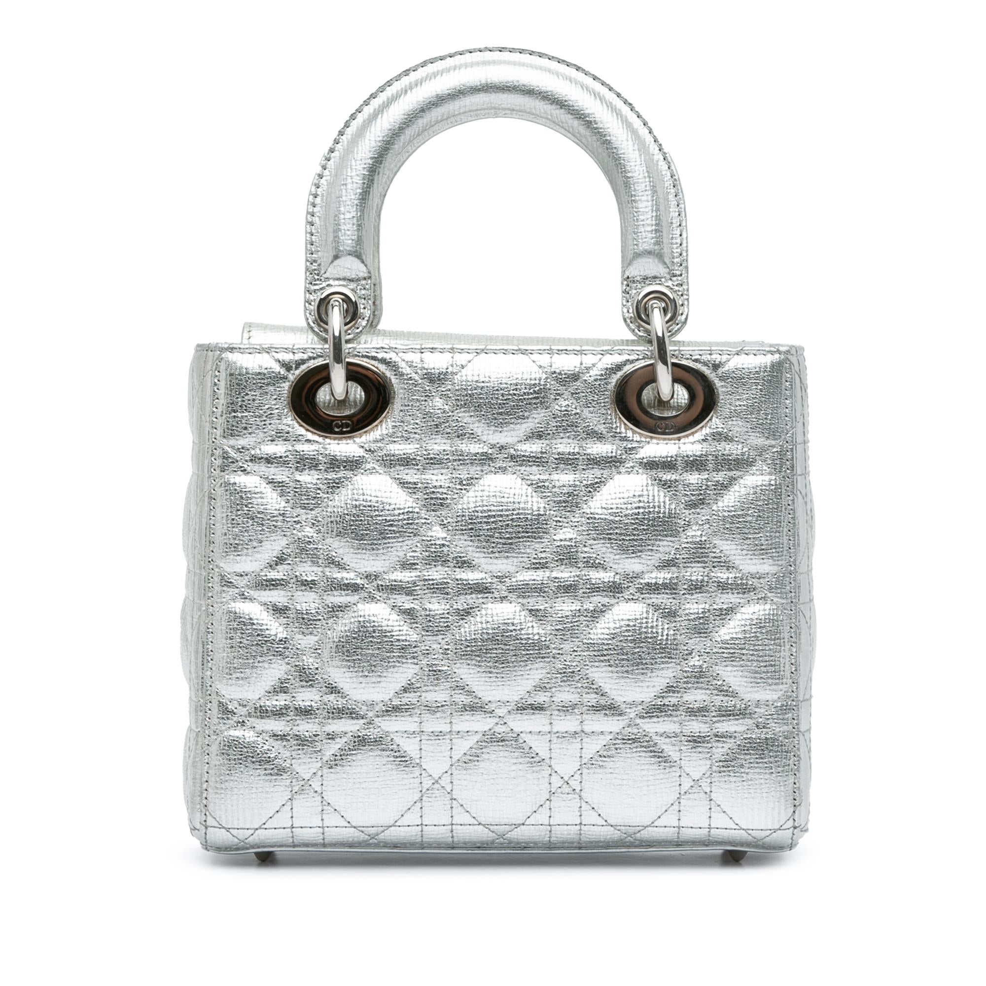 Dior Small Calfskin Cannage My ABCDior Lady Dior (SHG-aW5CJh)