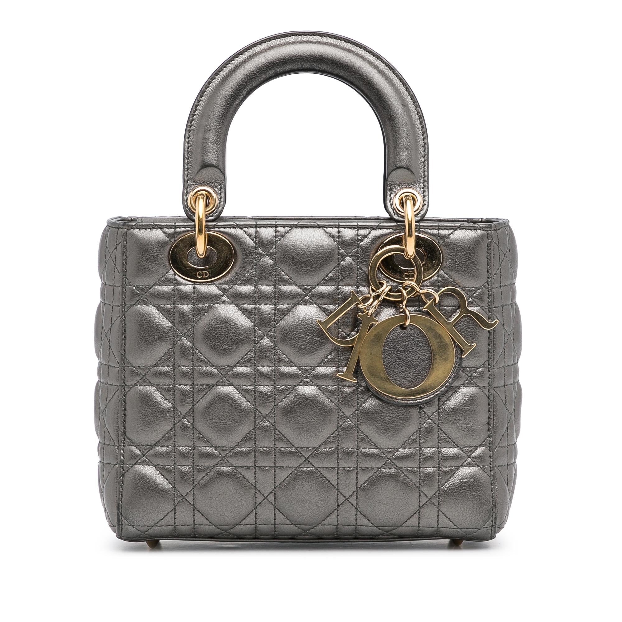 Dior Small Cannage Lady Dior (SHG-6OKgez)