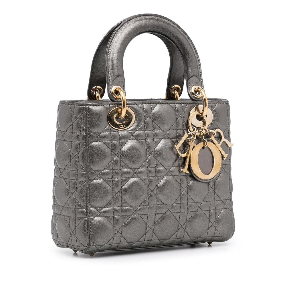 Dior Small Cannage Lady Dior (SHG-6OKgez)