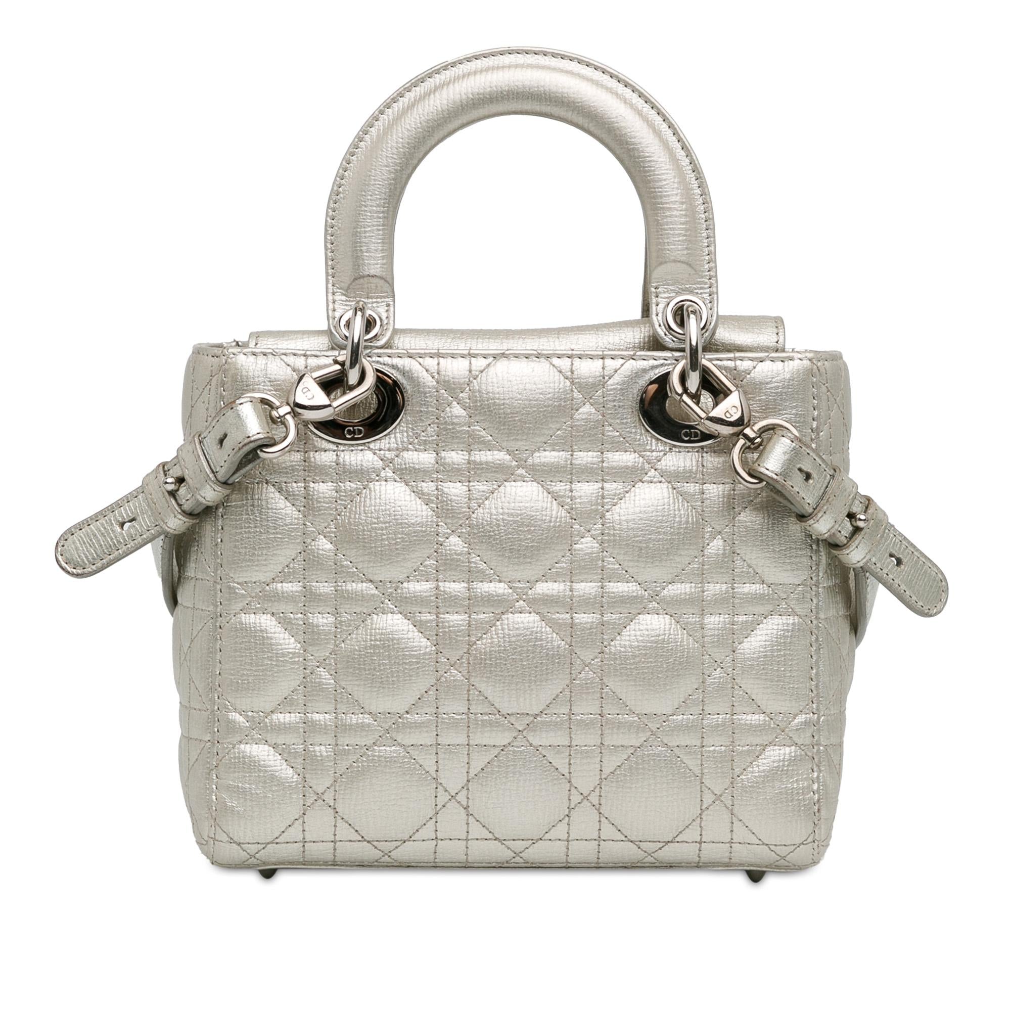 Dior Small Cannage My ABCDior Lady Dior Lucky Badges (SHG-cW1FeR)