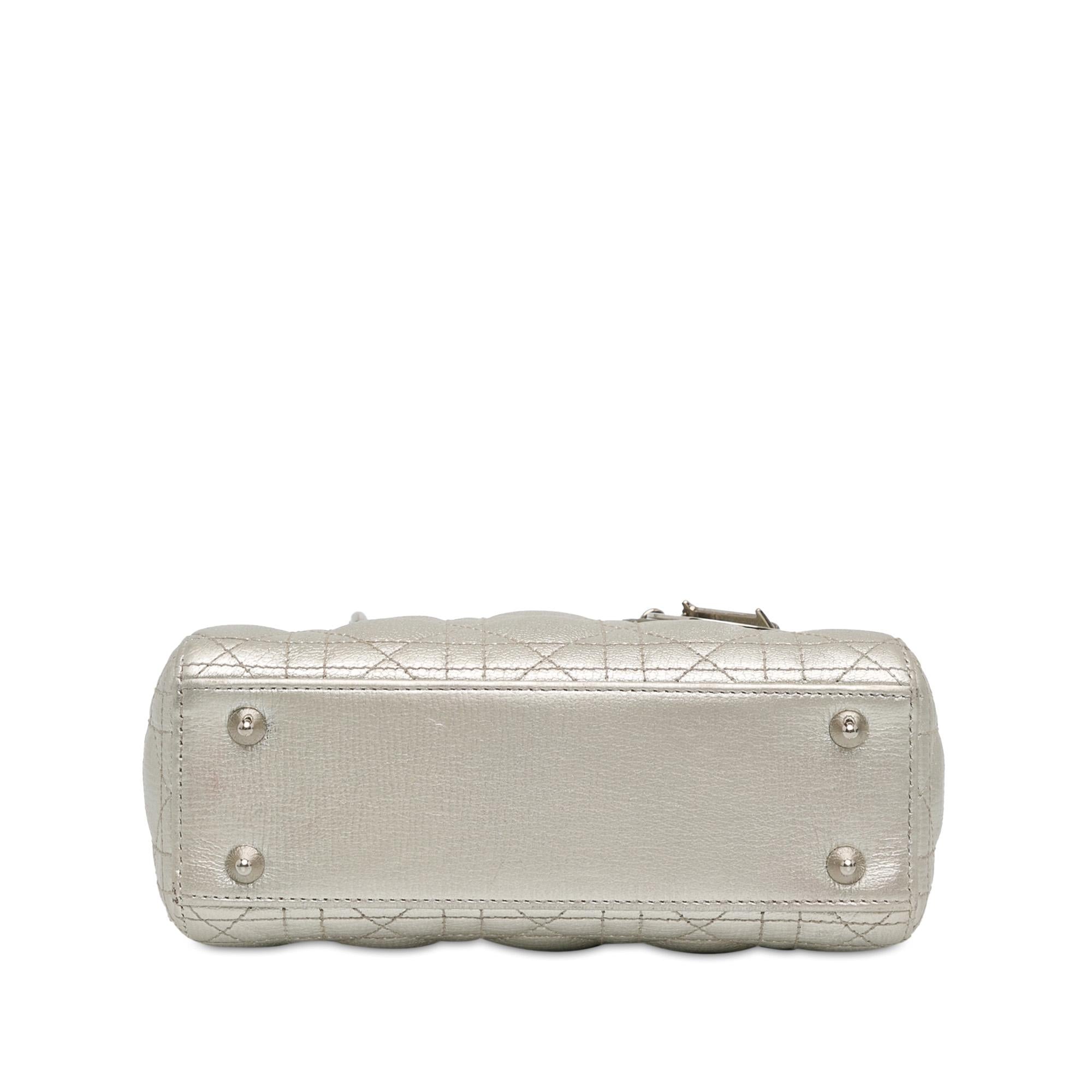 Dior Small Cannage My ABCDior Lady Dior Lucky Badges (SHG-cW1FeR)