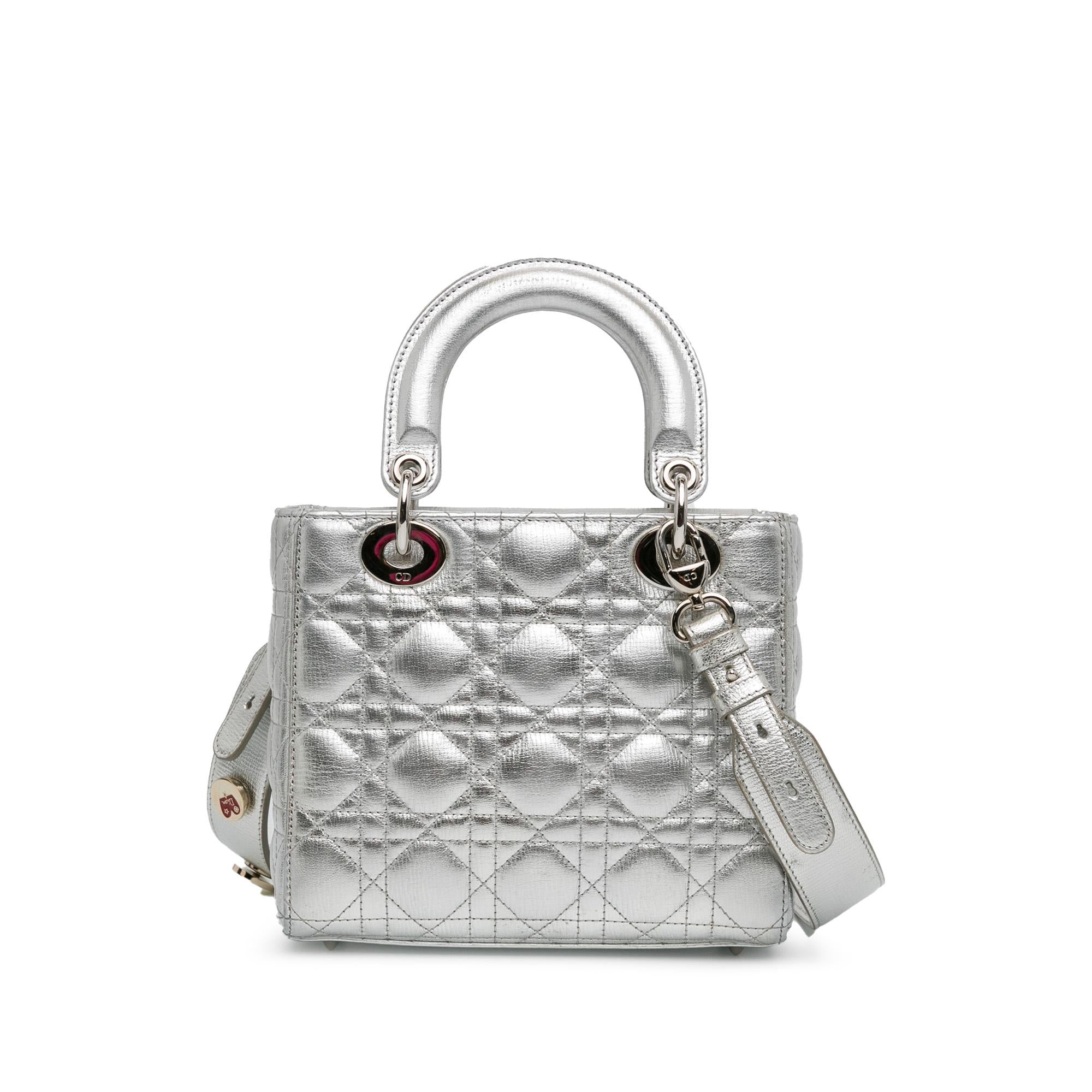 Dior Small Cannage My ABCDior Lady Dior Lucky Badges (SHG-82sApn)