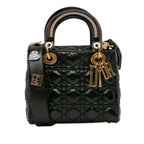 Dior Small Crinkled Patent Cannage Lucky Badges My Lady Dior (SHG-hlArBP)