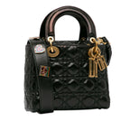 Dior Small Crinkled Patent Cannage Lucky Badges My Lady Dior (SHG-hlArBP)