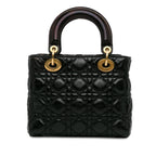 Dior Small Crinkled Patent Cannage Lucky Badges My Lady Dior (SHG-Skvge5)