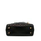 Dior Small Crinkled Patent Cannage Lucky Badges My Lady Dior (SHG-Skvge5)