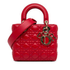 Dior Small Lambskin Cannage Lucky Badges My Lady Dior (SHG-qKkUEz)