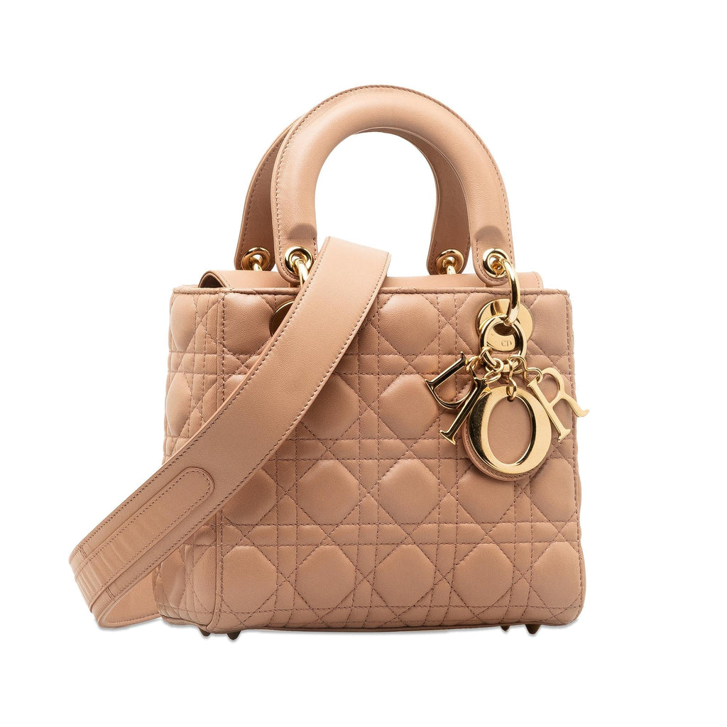 Dior Small Lambskin Cannage My ABCDior Lady Dior (SHG-UYe5NE)