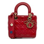 Dior Small Lambskin Cannage My ABCDior Lady Dior (SHG-J6Pz6W)