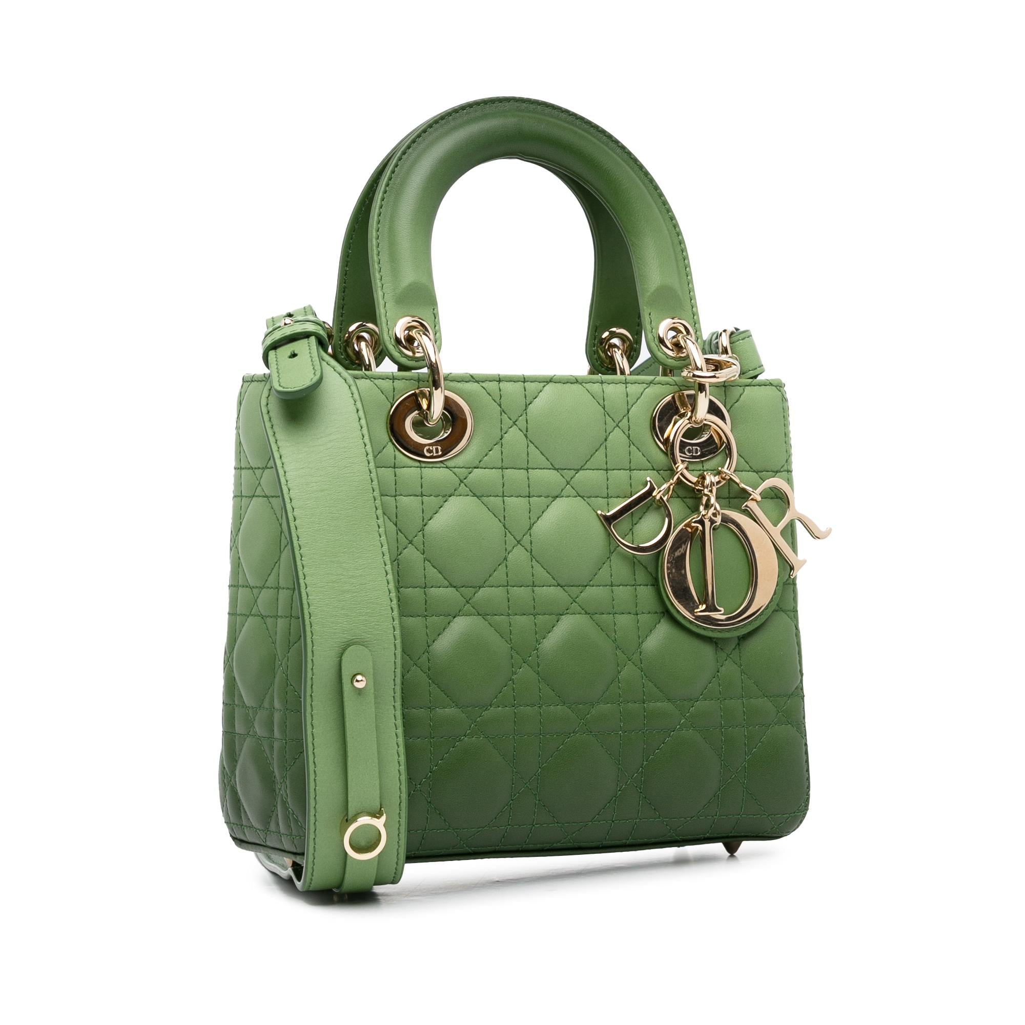 Dior Small Lambskin Cannage My ABCDior Lady Dior (SHG-aFsycK)