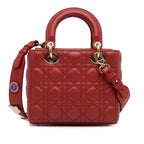 Dior Small Lambskin Cannage My ABCDior Lady Dior (SHG-i1WibT)