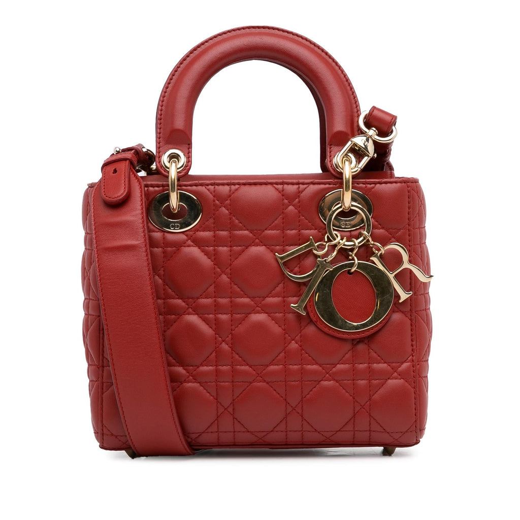 Dior Small Lambskin Cannage My ABCDior Lady Dior (SHG-i1WibT)