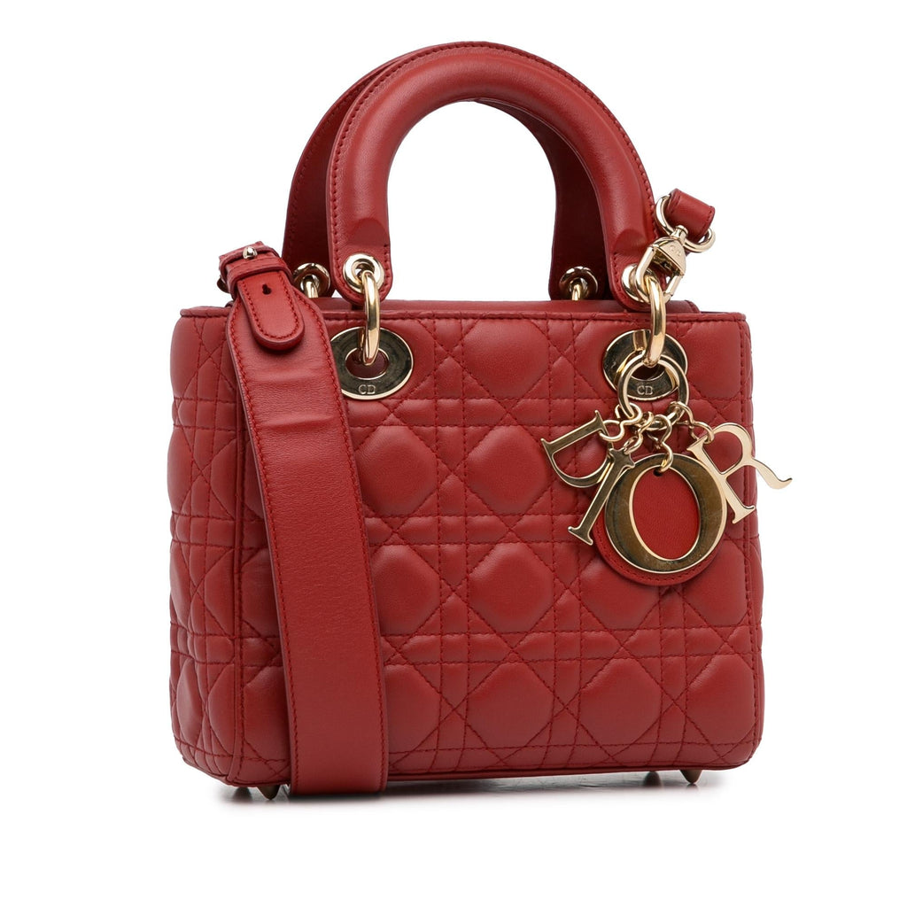 Dior Small Lambskin Cannage My ABCDior Lady Dior (SHG-i1WibT)