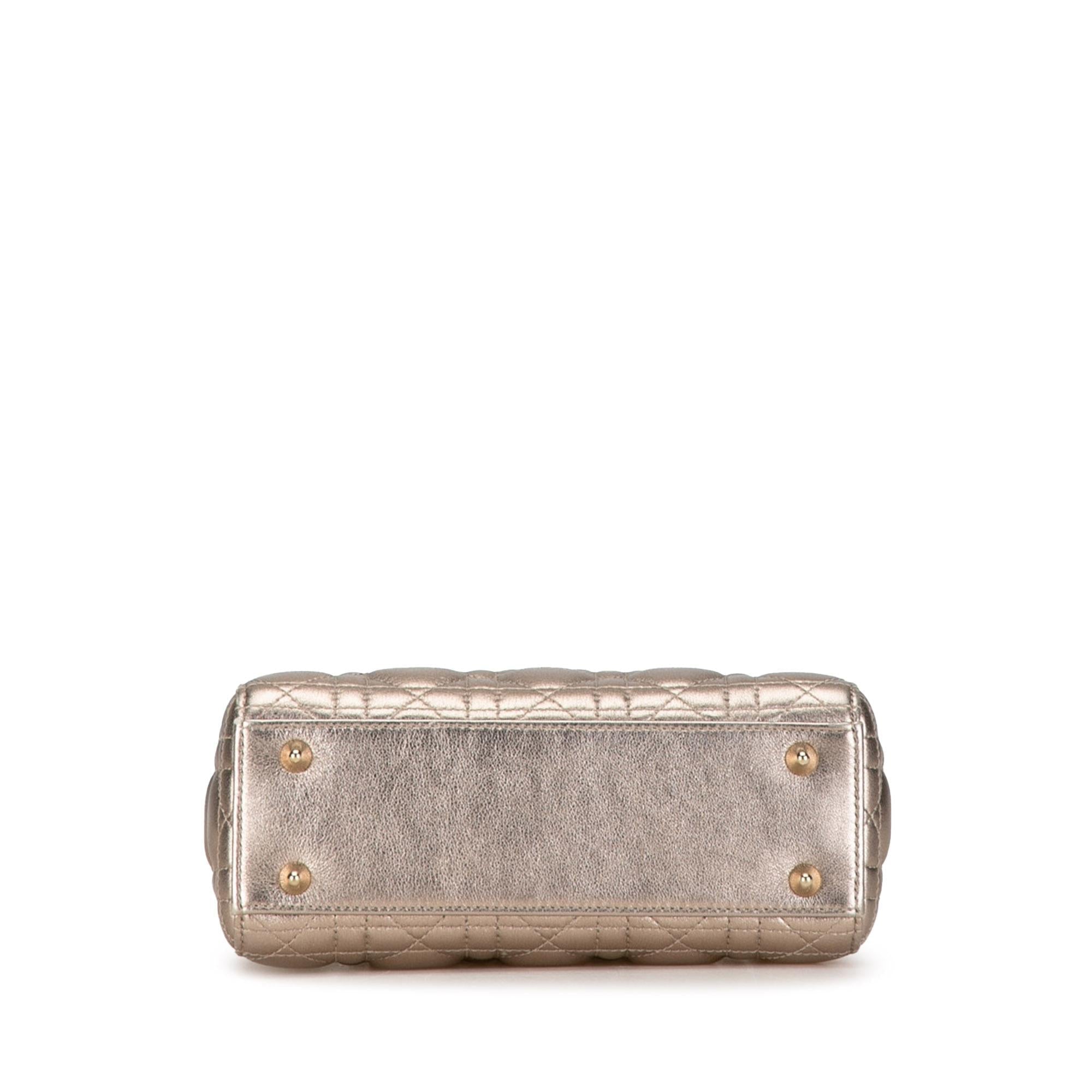 Dior Small Lambskin Cannage My ABCDior Lady Dior (SHG-sViOnf)