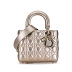 Dior Small Lambskin Cannage My ABCDior Lady Dior (SHG-sViOnf)