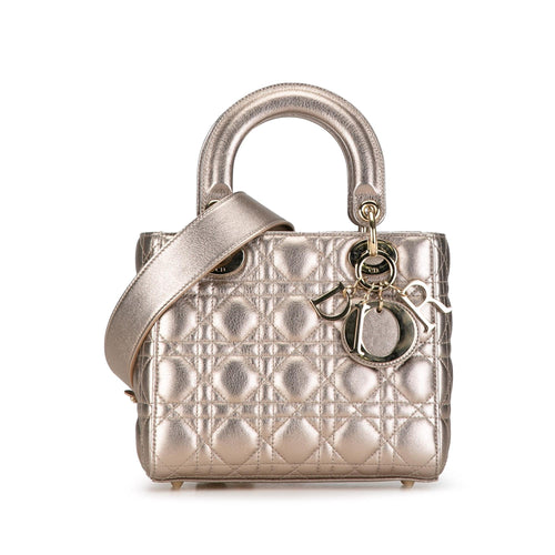 Dior Small Lambskin Cannage My ABCDior Lady Dior (SHG-sViOnf)
