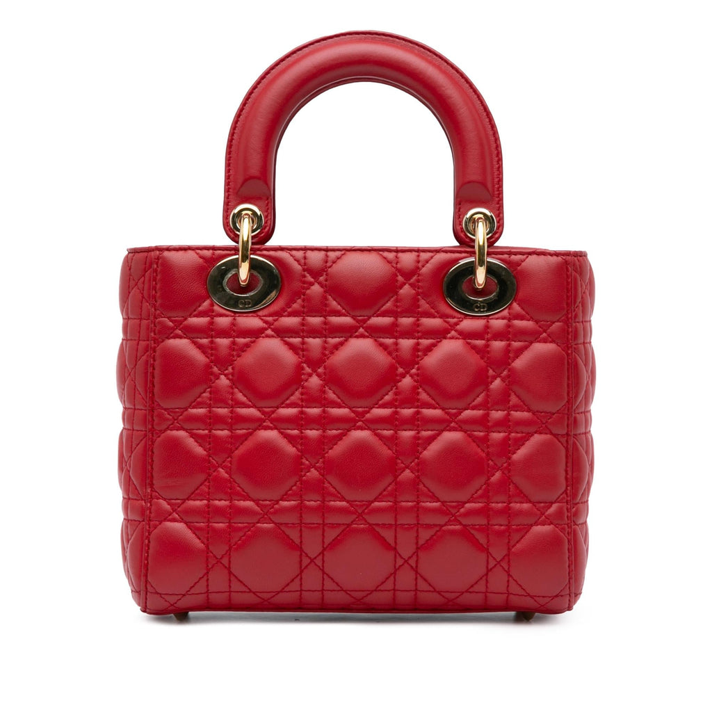 Dior Small Lambskin Cannage My ABCDior Lady Dior (SHG-OY8WXX)