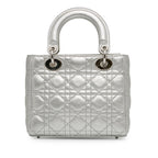 Dior Small Lambskin Cannage My Lady Dior Lucky Badges (SHG-Jg6k3E)
