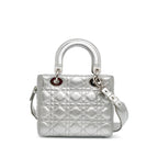 Dior Small Lambskin Cannage My Lady Dior Lucky Badges (SHG-uMPFtg)