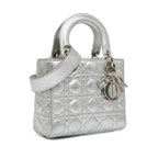 Dior Small Lambskin Cannage My Lady Dior Lucky Badges (SHG-uMPFtg)