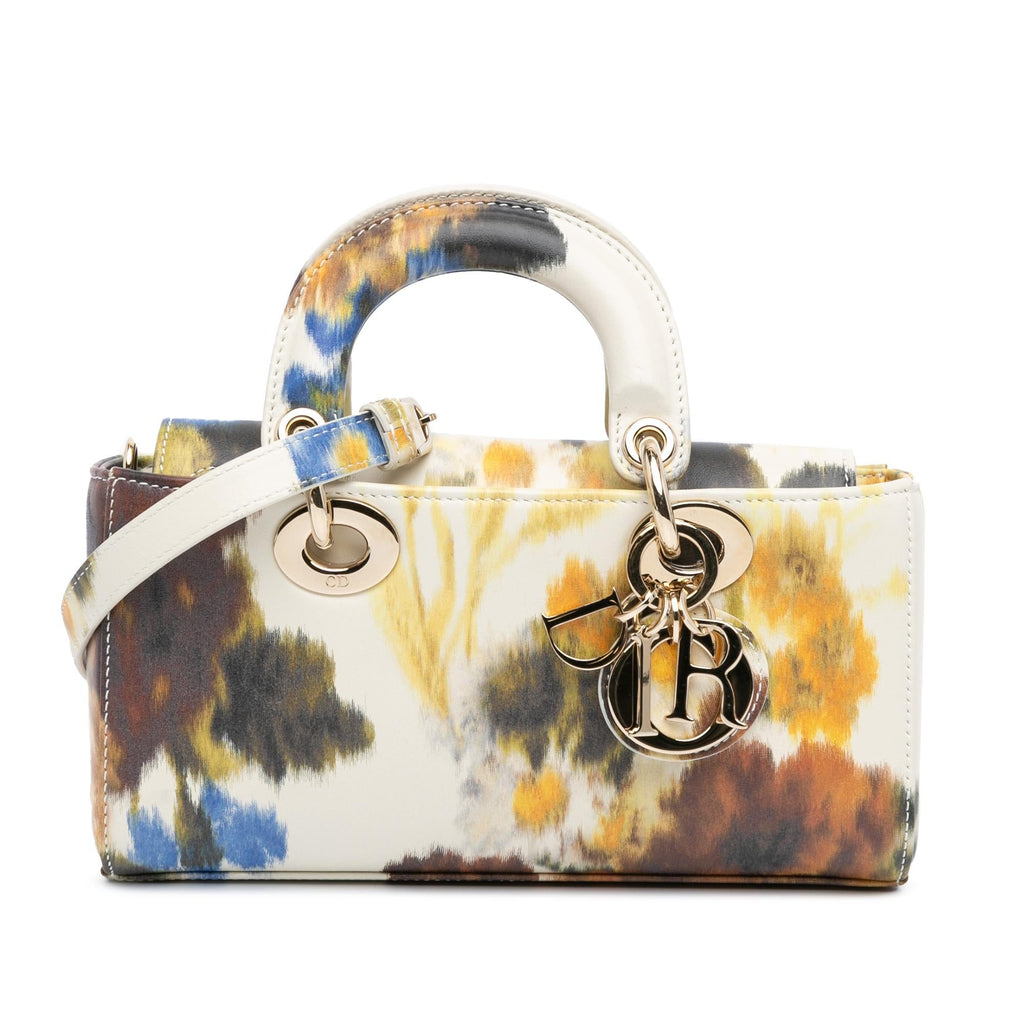 Dior Small Leather Floral Print Lady D Joy (SHG-RqRtXg)
