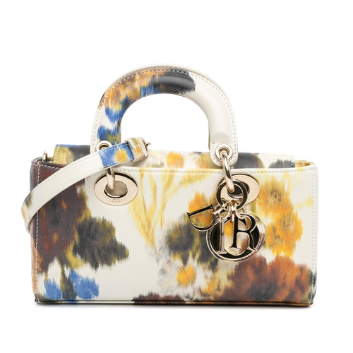 Dior Small Leather Floral Print Lady D Joy (SHG-RqRtXg)
