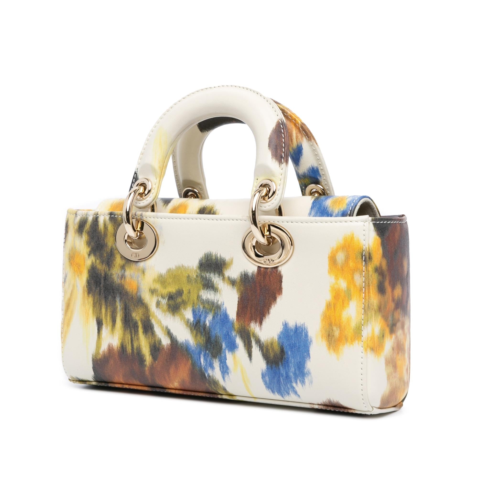 Dior Small Leather Floral Print Lady D Joy (SHG-RqRtXg)