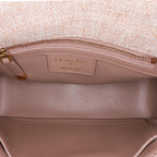 Dior Small Linen Macrocannage Caro Bag (SHG-COqsZq)