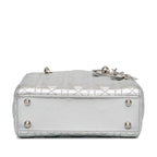 Dior Small Metallic Grained Calfskin Cannage Lucky Badges My Lady Dior (SHG-iCfjm7)