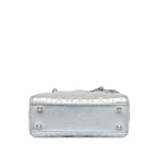 Dior Small Metallic Grained Calfskin Cannage Lucky Badges My Lady Dior (SHG-JrV0kw)