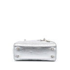Dior Small Metallic Grained Calfskin Cannage My ABCDior Lady Dior (SHG-SxLbHN)
