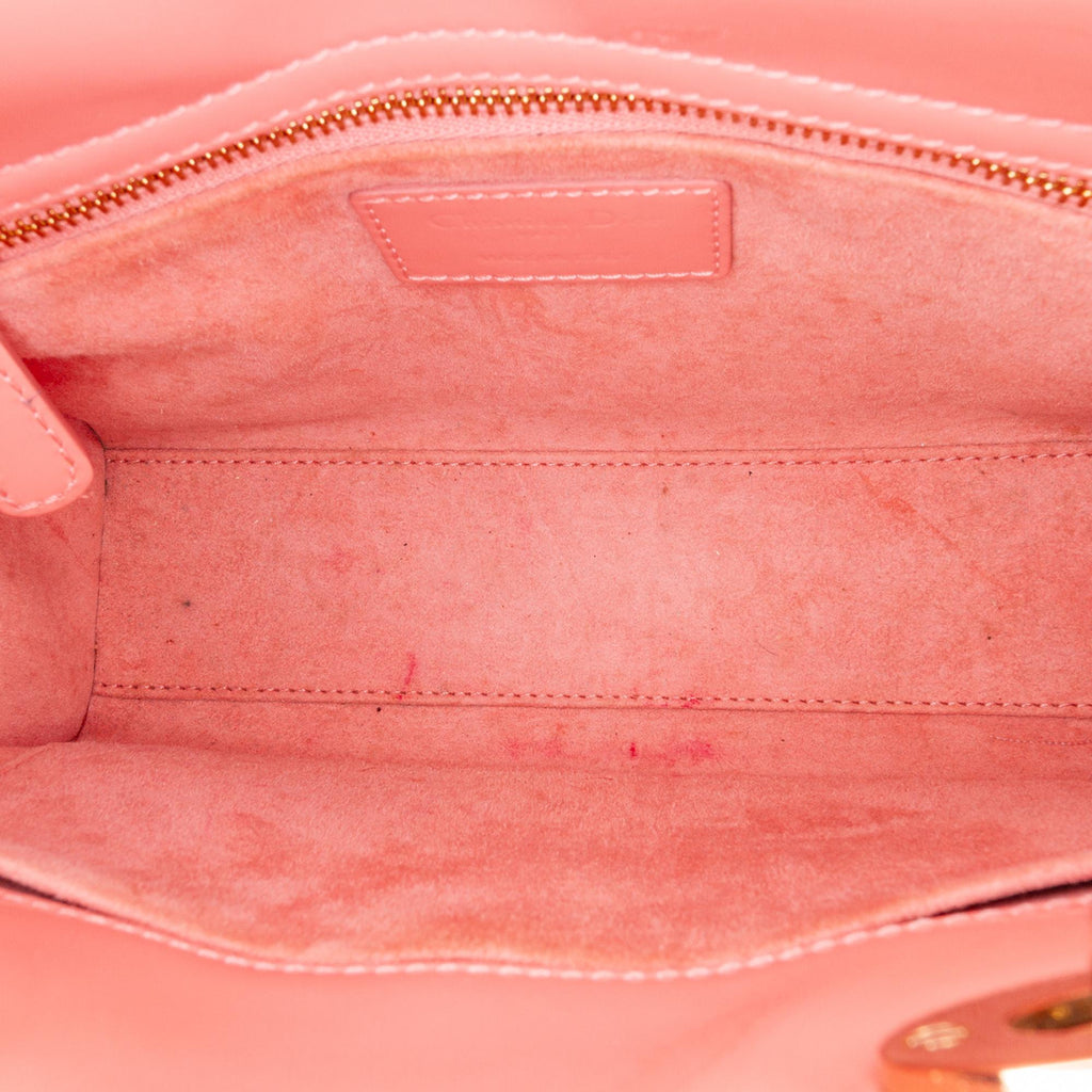 Dior Small Patent Cannage Lady Dior (SHG-HTLWD6)