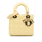 Dior Small Patent Cannage Lady Dior (SHG-KgozhJ)