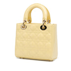 Dior Small Patent Cannage Lady Dior (SHG-KgozhJ)