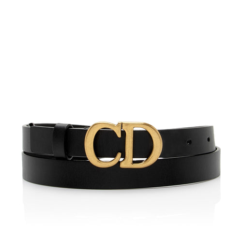 Dior Smooth Calfskin CD Belt - Size 34 / 85 (SHF-2YLzUu)