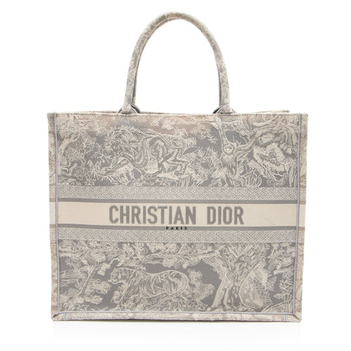Dior Toile De Jouy Large Book Tote (SHF-dRrBtG)