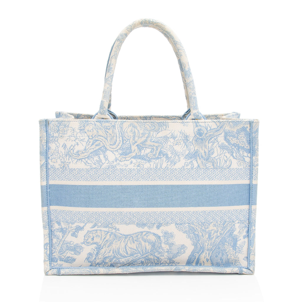 Dior Toile De Jouy Small Book Tote (SHF-k1Q2EC)